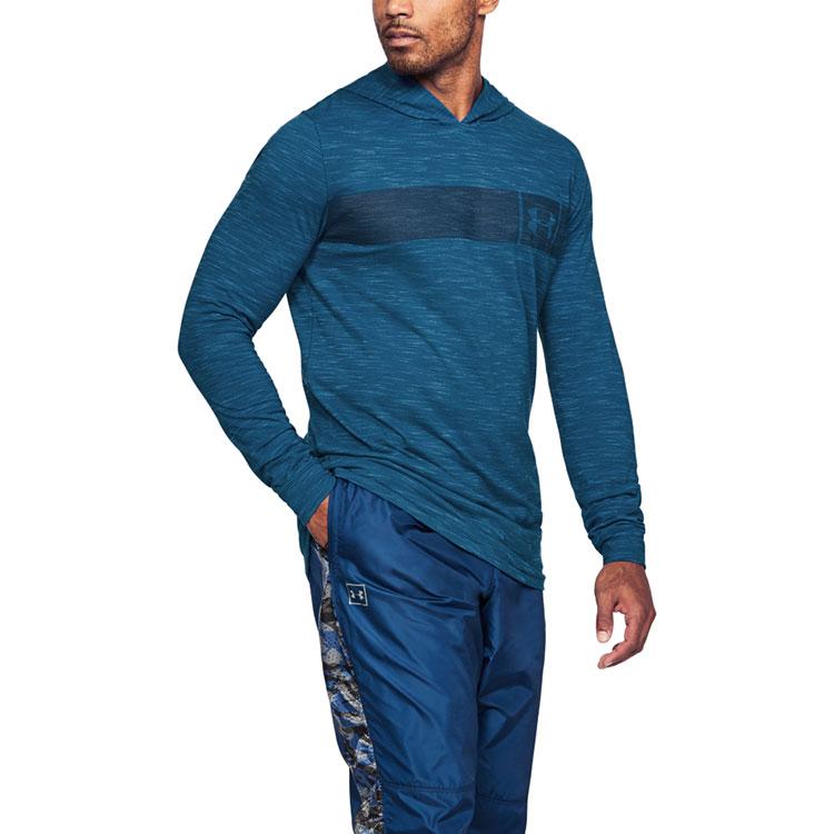Under Armour - Sportstyle Core Hoodie - Moroccan Blue