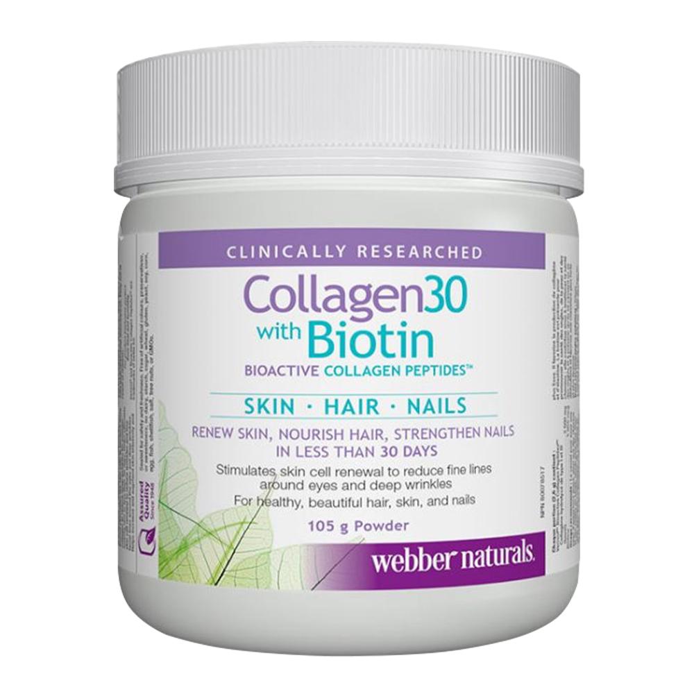 Webber Naturals - Collagen 30 with Biotin Powder