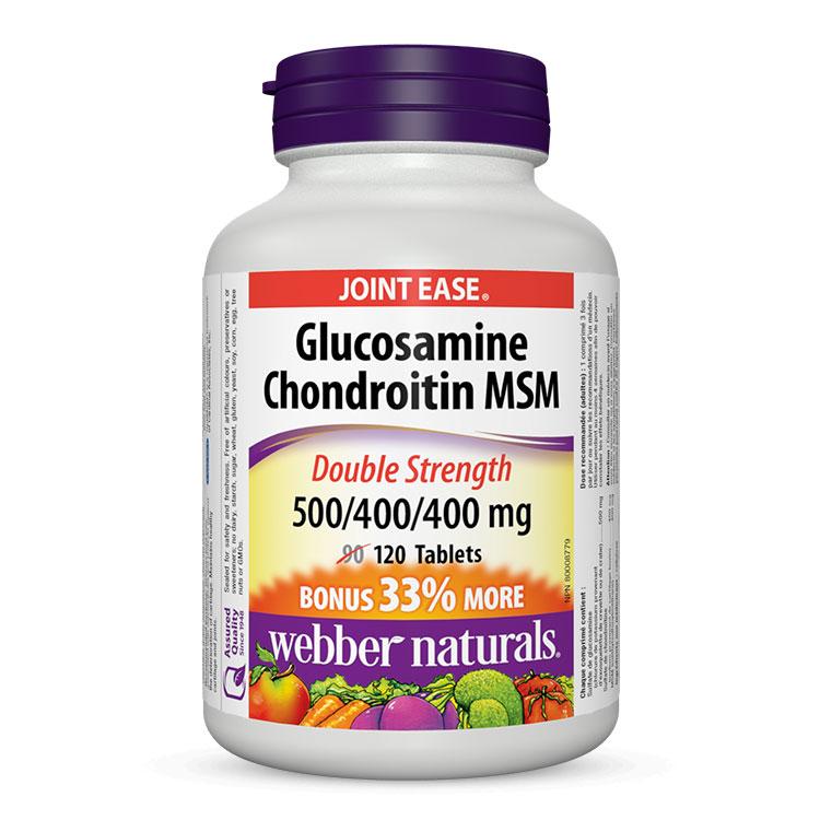 Webber Naturals - Joint Ease Glucosamine Chondroitin MSM