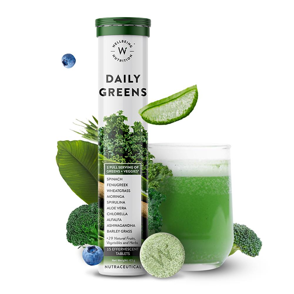 Wellbeing Nutrition - Daily Greens for Complete Detox