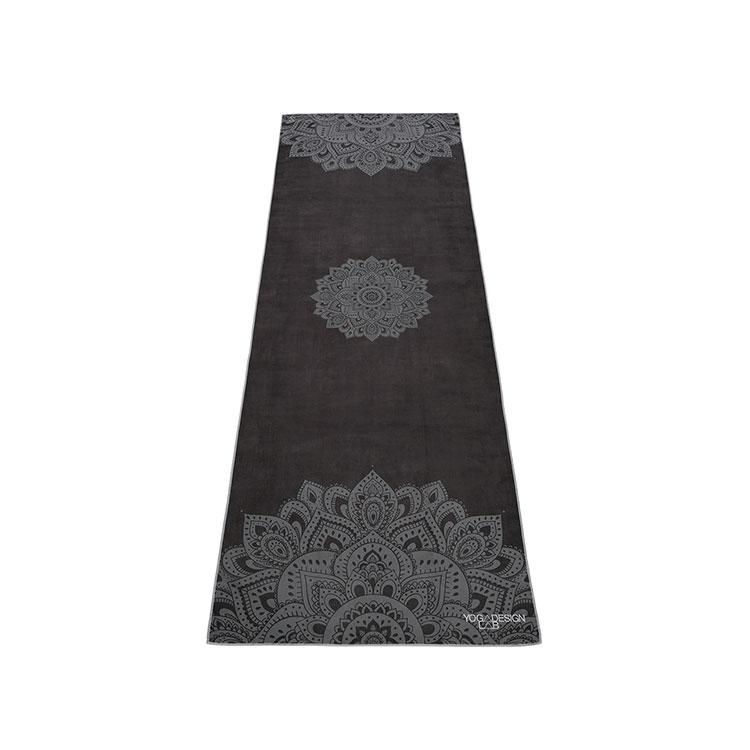 Yoga Design Lab - Premium Hot Yoga Towel - Mandala Black