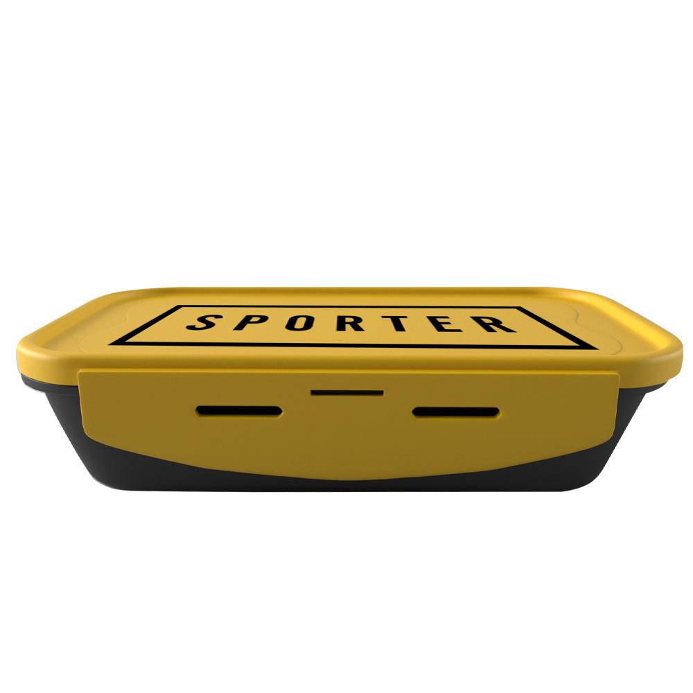 Sporter - Meal Container - Yellow Cover