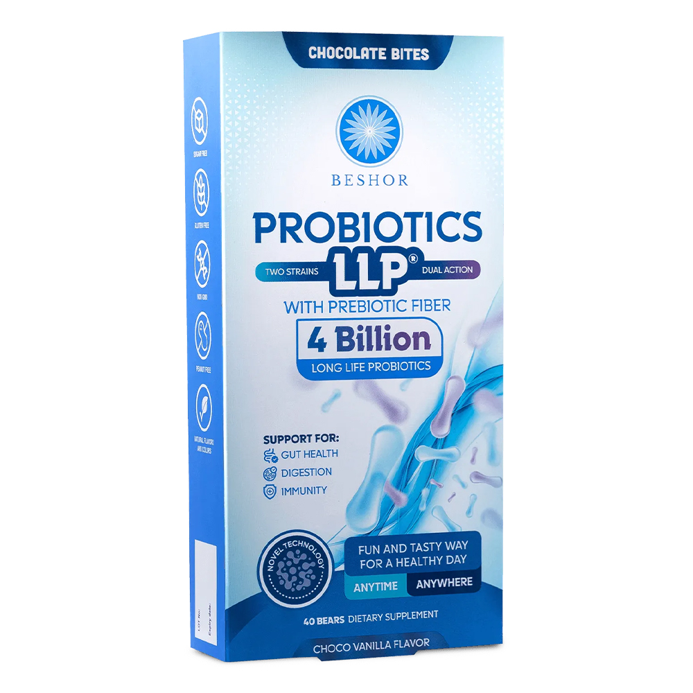 بيشور - قطع شوكولاتة غنية بالبروبيوتيك