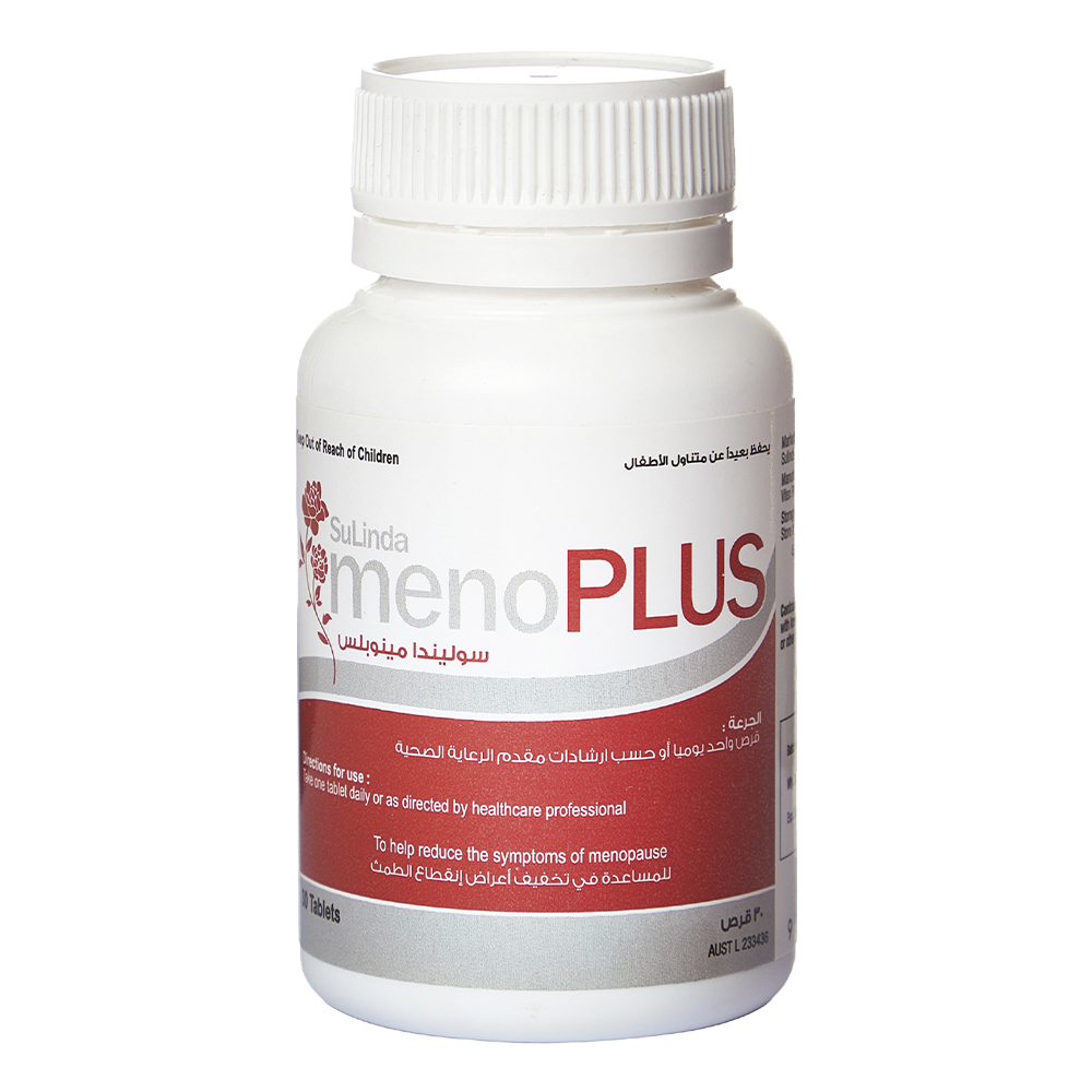 سوليندا - مينو بلس - مستخلص الصويا لتقليل أعراض انقطاع الطمث