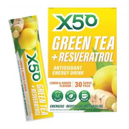 Energy Drink Tribeca Health Green Tea X50 