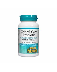 Natural Factors Critical Care Probiotic 55 Billion Live Probiotic Cultures