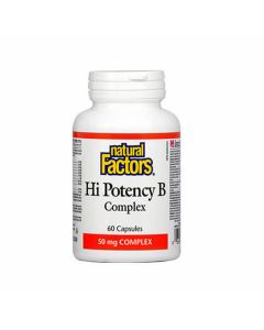 Natural Factors Hi Potency B Complex 50 mg
