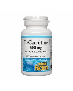 Natural Factors L-Carnitine 500 mg
