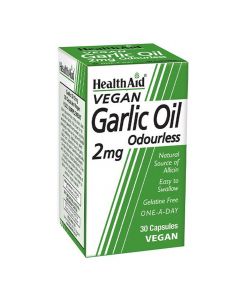HealthAid Vegan Garlic Oil 2mg Odourless