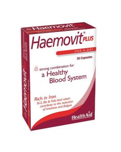 HealthAid Haemovit Plus (Iron, Vit B12, Vit B6, Folic Acid ++)