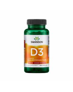 Swanson Vitamin D3 - Higher Potenc 2,000IU - 50 mcg