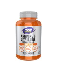 Now Arginine & Citrulline 500 mg / 250 mg