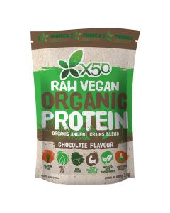 X50 - Raw Vegan Organic Protein - Chocolate 