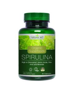 Natures Aid - Organic Superfoods Spirulina