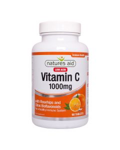 Natures Aid - Vitamin C Low Acid 1000mg