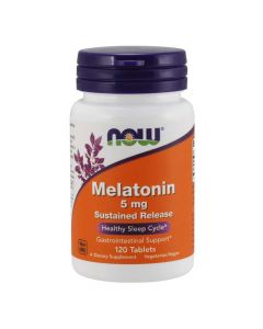 Now Melatonin 5 mg Sustained Release