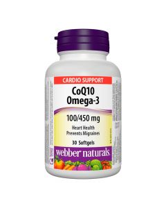 Webber Naturals - CoQ10 Omega-3 100/450 mg