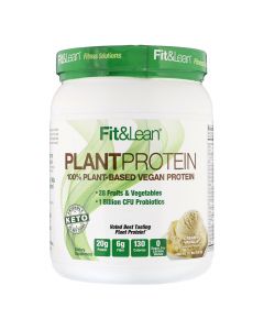 Fit&Lean - Plant Protein - 100% Plant-Based Vegan Protein Powder