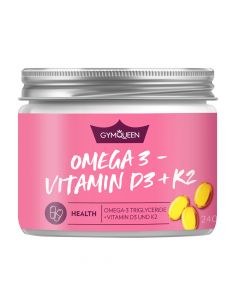 GymQueen - Omega 3 - Vitamin D3 + K2