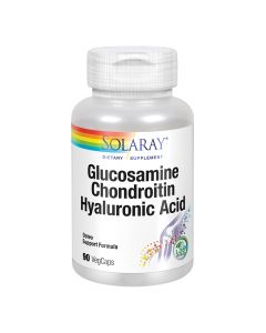 Solaray - Glucosamine Chondroitin and Hyaluronic Acid