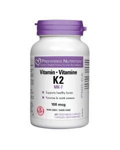 Preferred Nutrition - Vitamin K2 MK-7 100 mcg