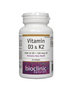 بيوكلينيك ناتشورالز - فيتامين د3 و ك2