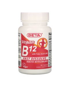 Deva - Vegan Vitamin B-12 - Methylcobalamin