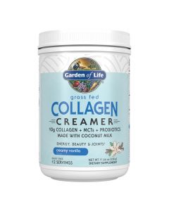 Garden Of Life - Grass Fed Collagen Creamer Powder 