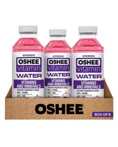 Oshee - Vitamin Water - Vitamins And Minerals - Box Of 6