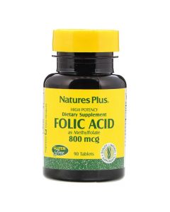 Natures Plus - Folic Acid 800 mcg