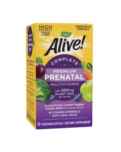 Natures Way - Alive! Complete Premium Prenatal Multivitamin