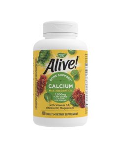 Natures Way - Alive! Bone Support Calcium Max Absorption