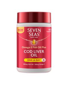 Seven Seas - Omerga-3 Fish Oil Plus - COD Liver Oil