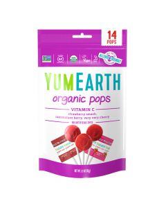 YumEarth - Organic Assorted Vitamin C  Lollipops - 14 Pops