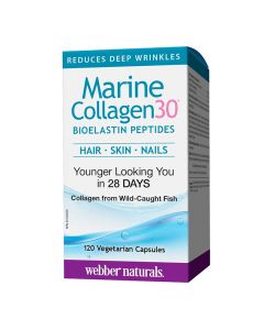 Webber Naturals - Marine Collagen30 Bioelastin Peptides Capsules