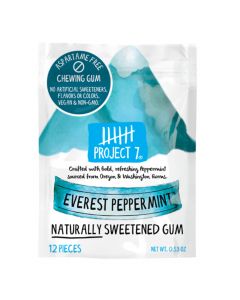 Project 7 - Naturally Sweetened Chewing Gum
