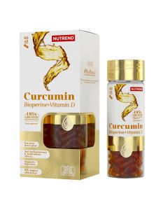 Nutrend - Curcumin + Bioperine + Vitamin D