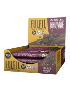 Fulfil Nutrition - Vitamin & Protein Bar - Chocolate Brownie - Box of 15
