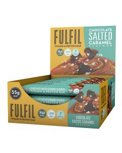 Fulfil Nutrition - Vitamin & Protein Bar - Chocolate Salted Caramel - Box of 15