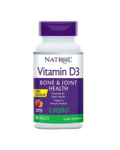 Natrol Vitamin D3 2000 IU Fast Dissolve