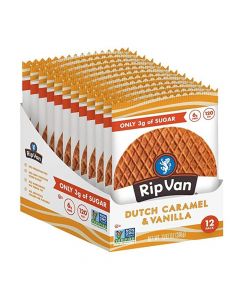 Rip Van - Low Sugar Wafel Cookie - Box of 12