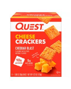Quest Nutrition - Cheese Crackers - Box of 4
