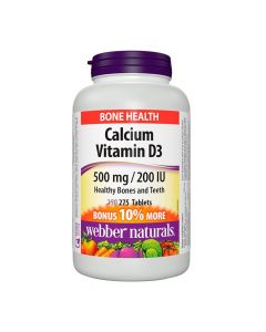 Webber Naturals - Bone Health Calcium Vitamin D3