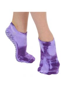 Great Soles -Tie Dyed Grip Sock - Grapevine