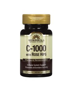 Windmill Natural Vitamins - C-1000 with Rose Hips