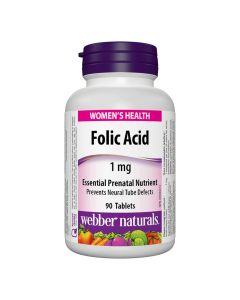 Webber Naturals - Folic Acid 1 mg