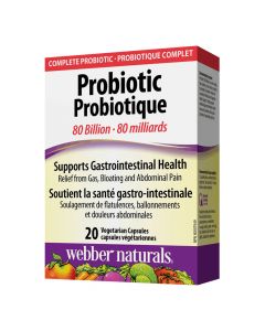 Webber Naturals - Probiotic 80 Billion