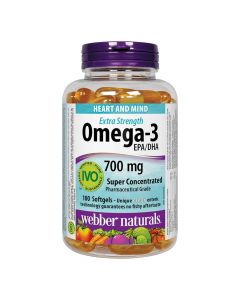 Webber Naturals - Extra Strength Omega-3 EPA/DHA 700 mg