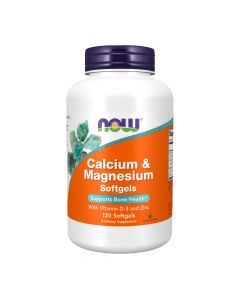 NOW Calcium Magnesium Support Bone Health