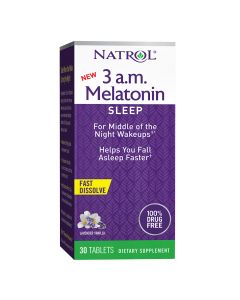 Natrol 3 A.M. 3 mg Melatonin